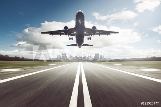 Picture of Airplane Landing